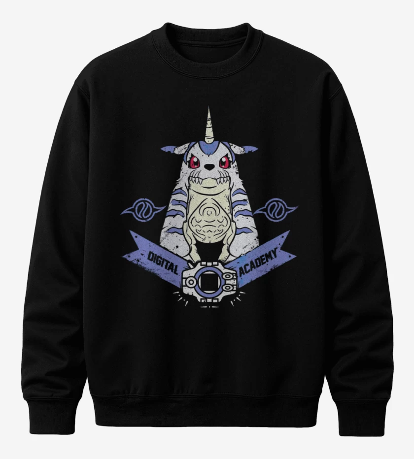 Poleron polo Negro de Gabumon