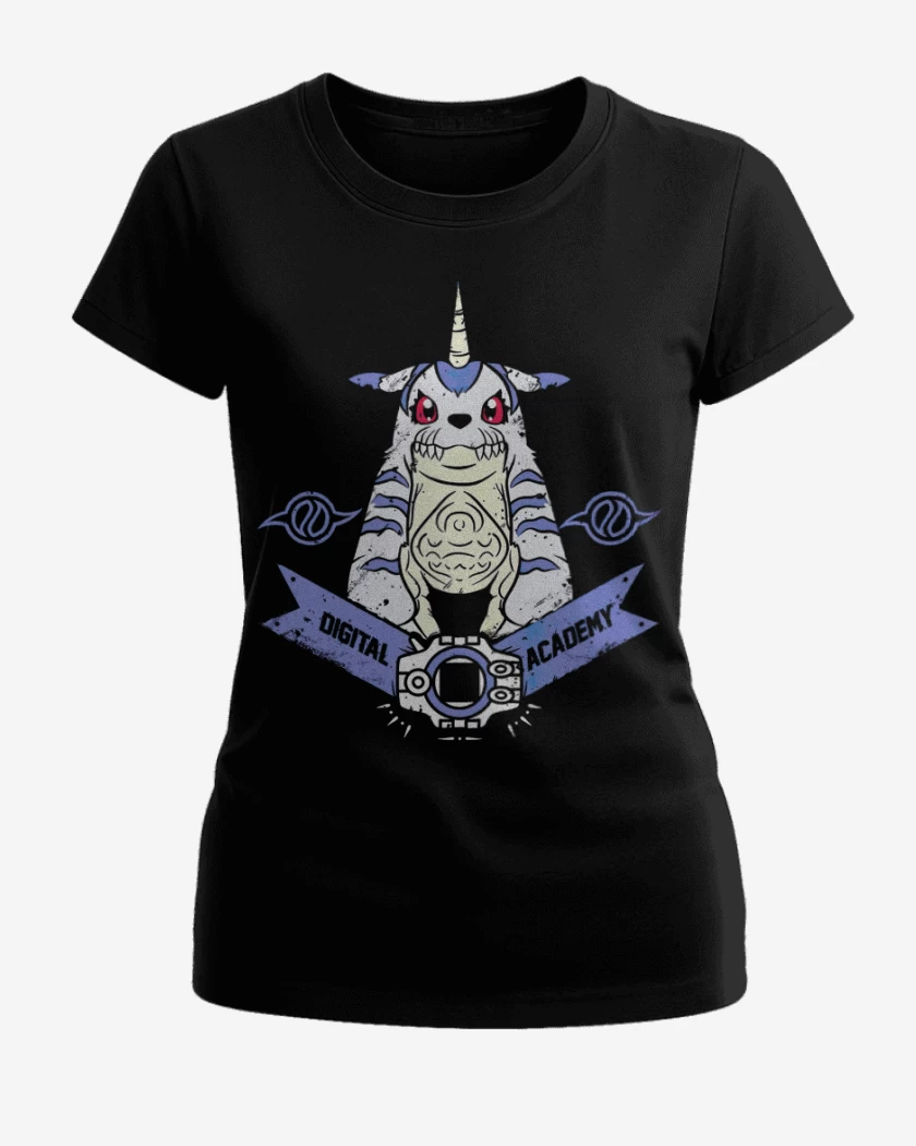Polera de Mujer Negro de Gabumon