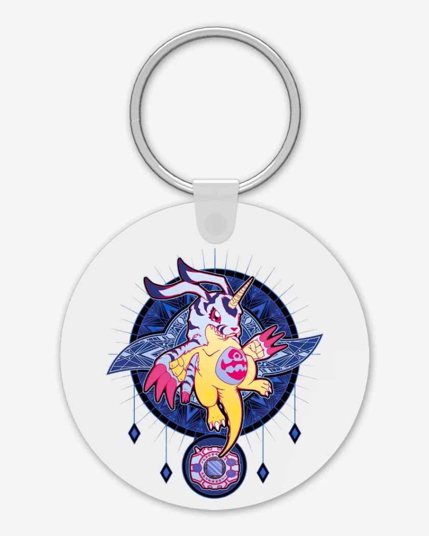 Llavero Blanco de Gabumon 2