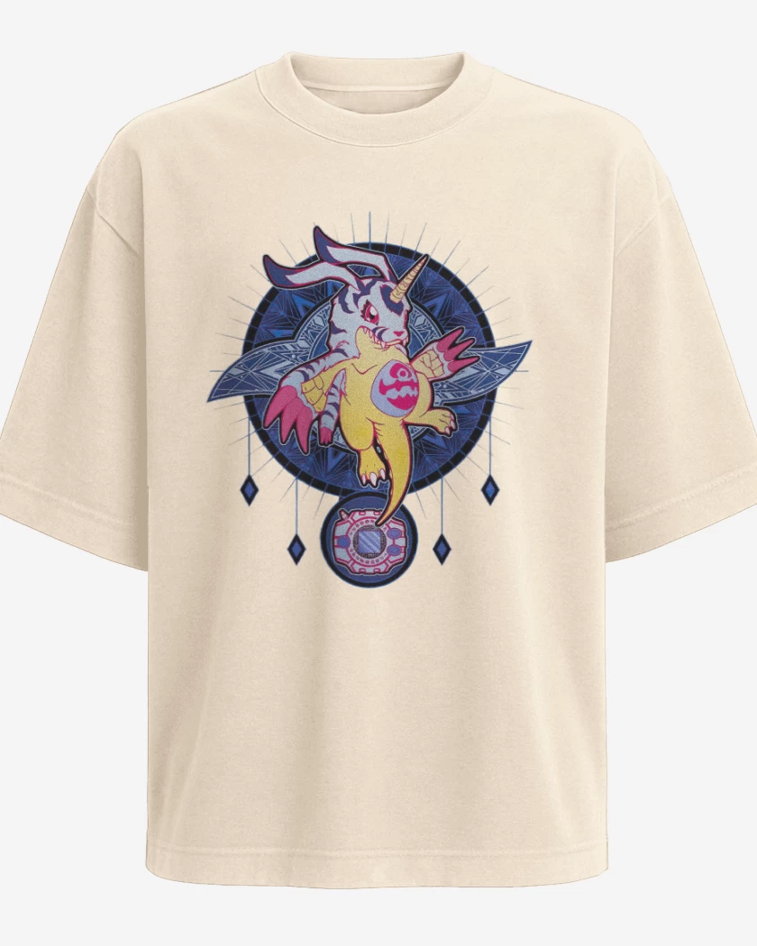 Polera Oversize Gabumon 2