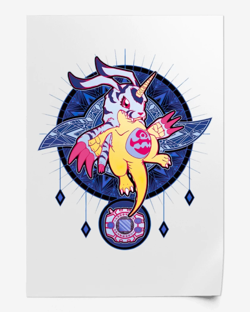 Print Gabumon 2