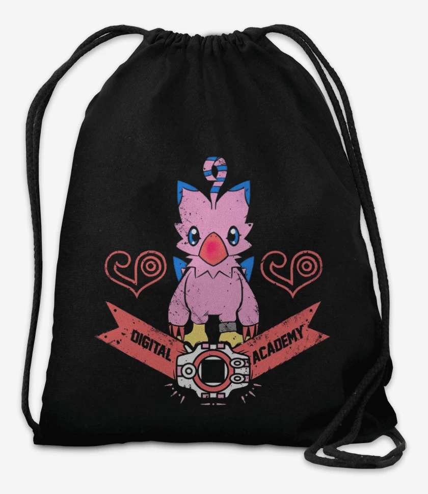 Mochila Negro de Biyomon