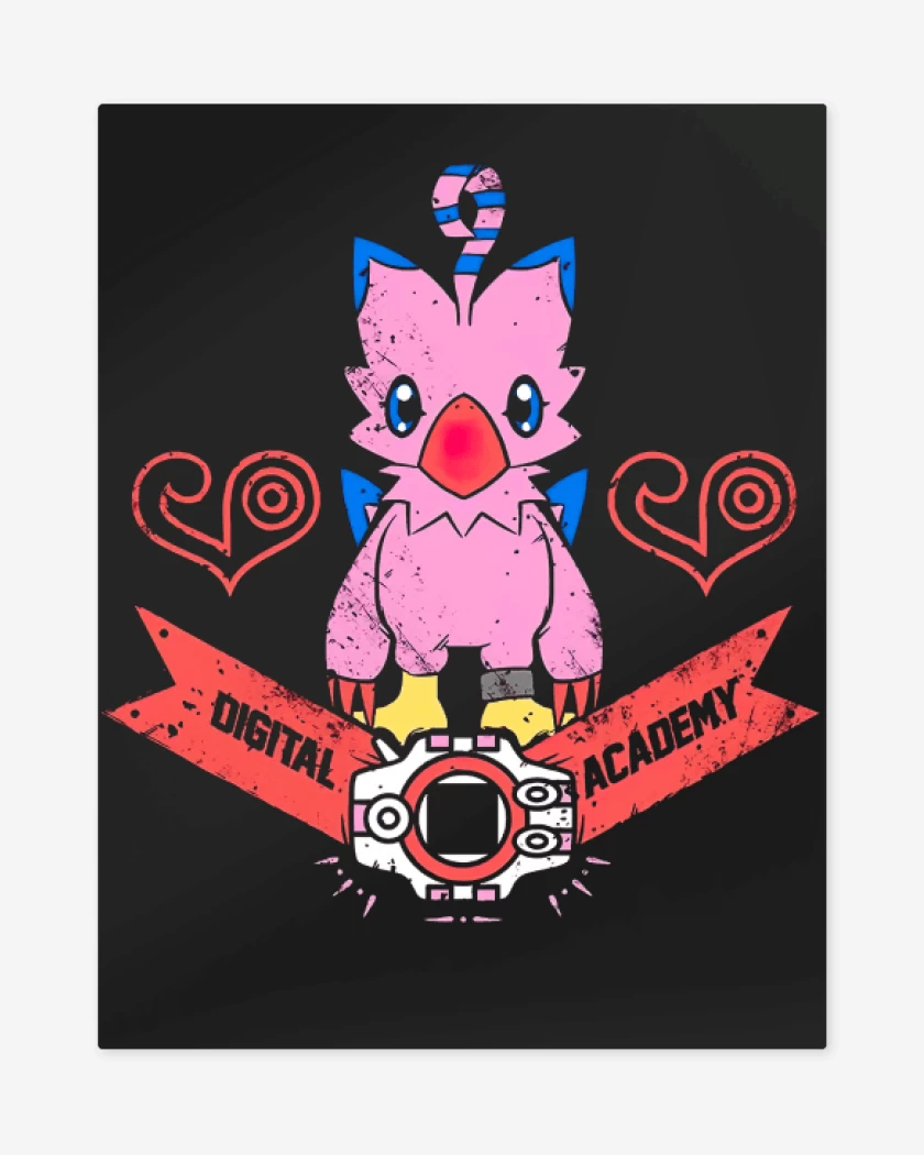 Print metalico Biyomon