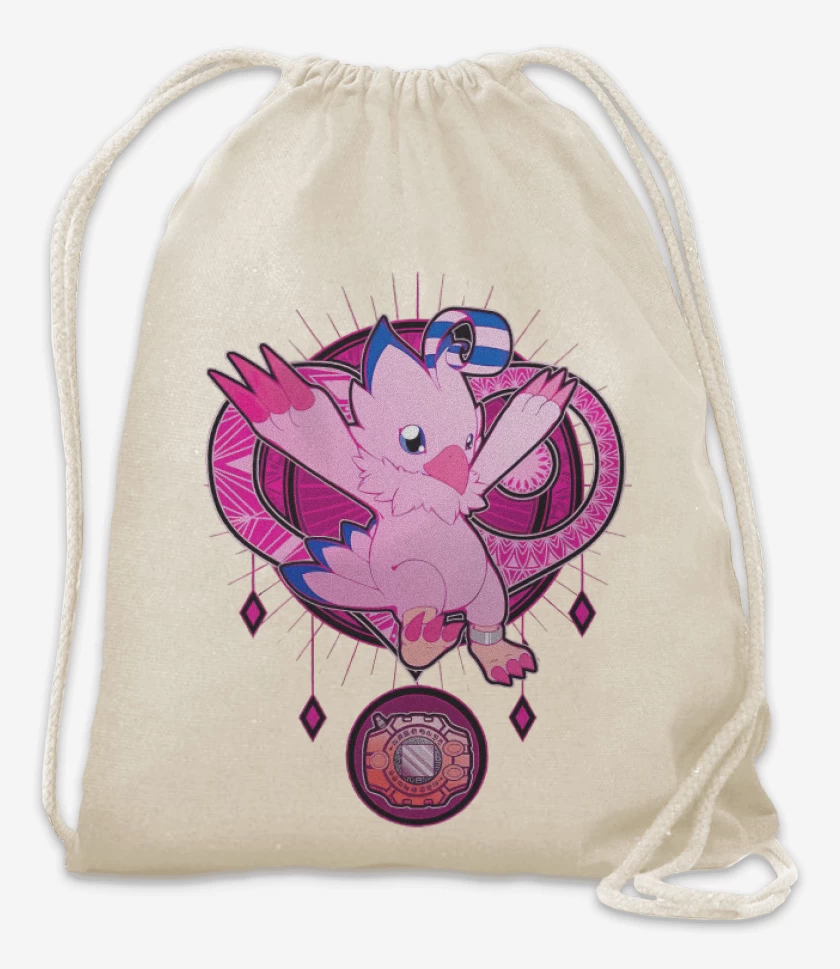 Mochila Blanco de Biyomon 2