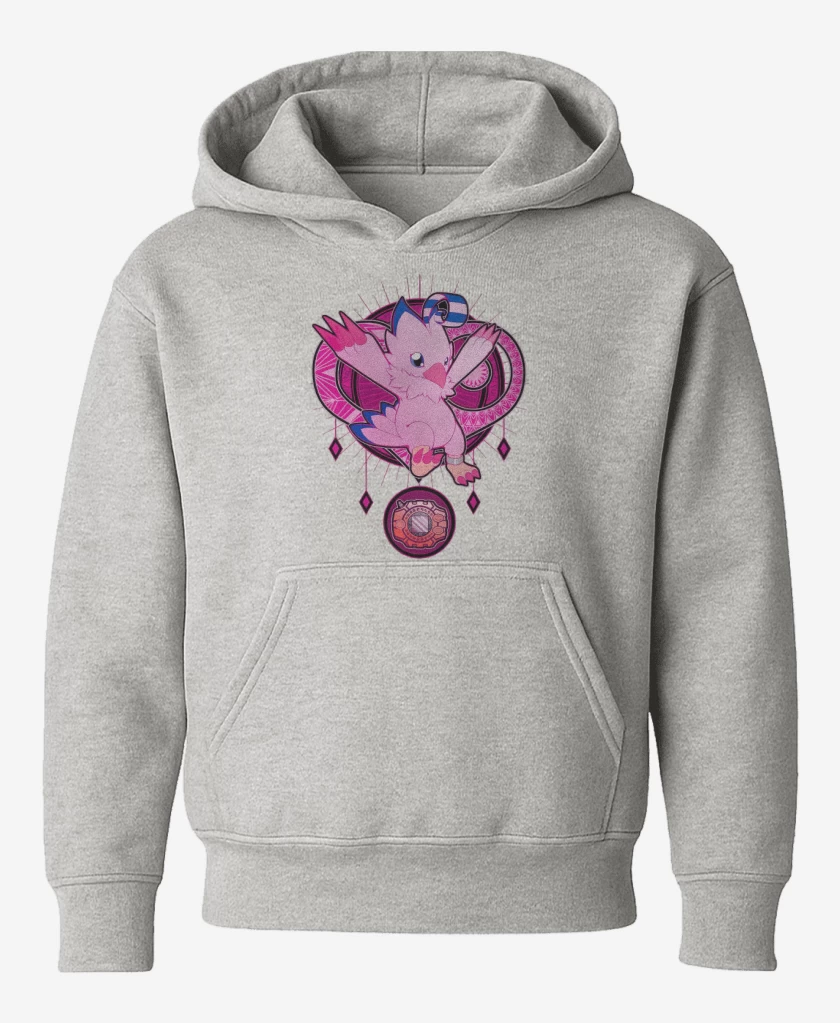 Poleron de niño Gris Melange de Biyomon 2