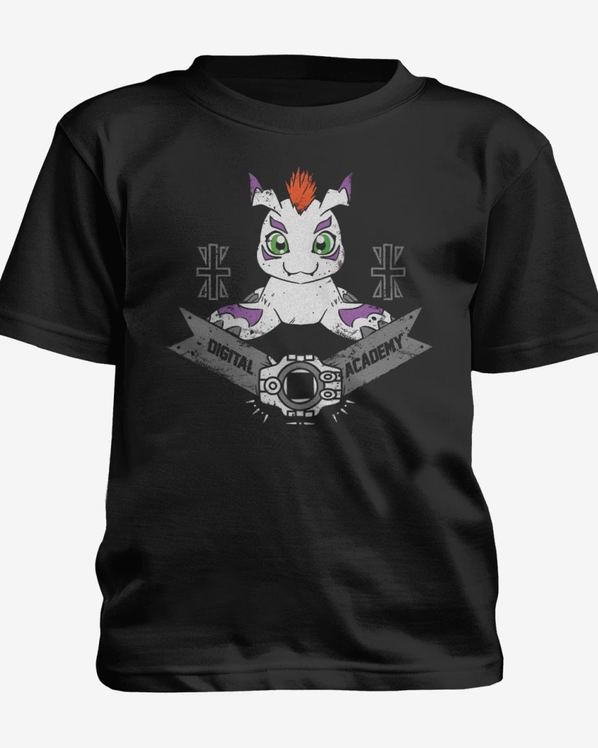 Polera de niño Negro de Gomamon