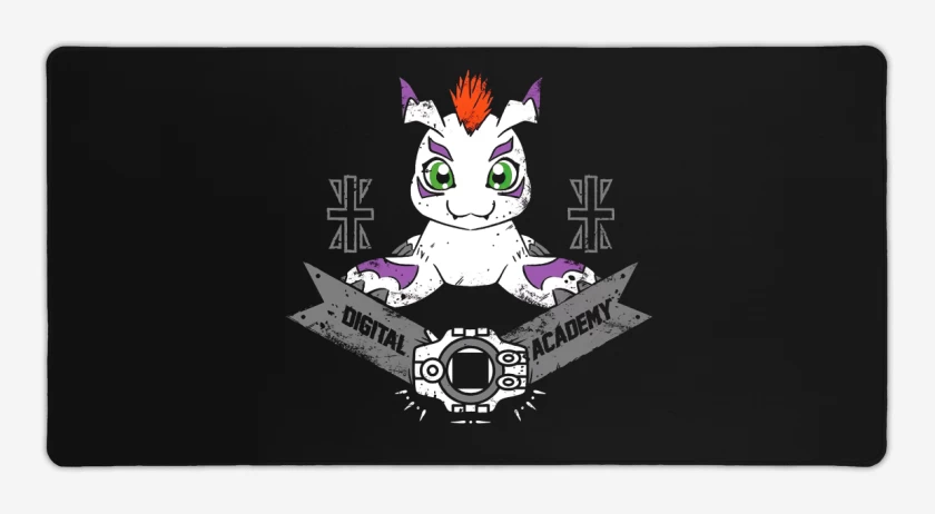 Mouse pad Gamer Negro de Gomamon