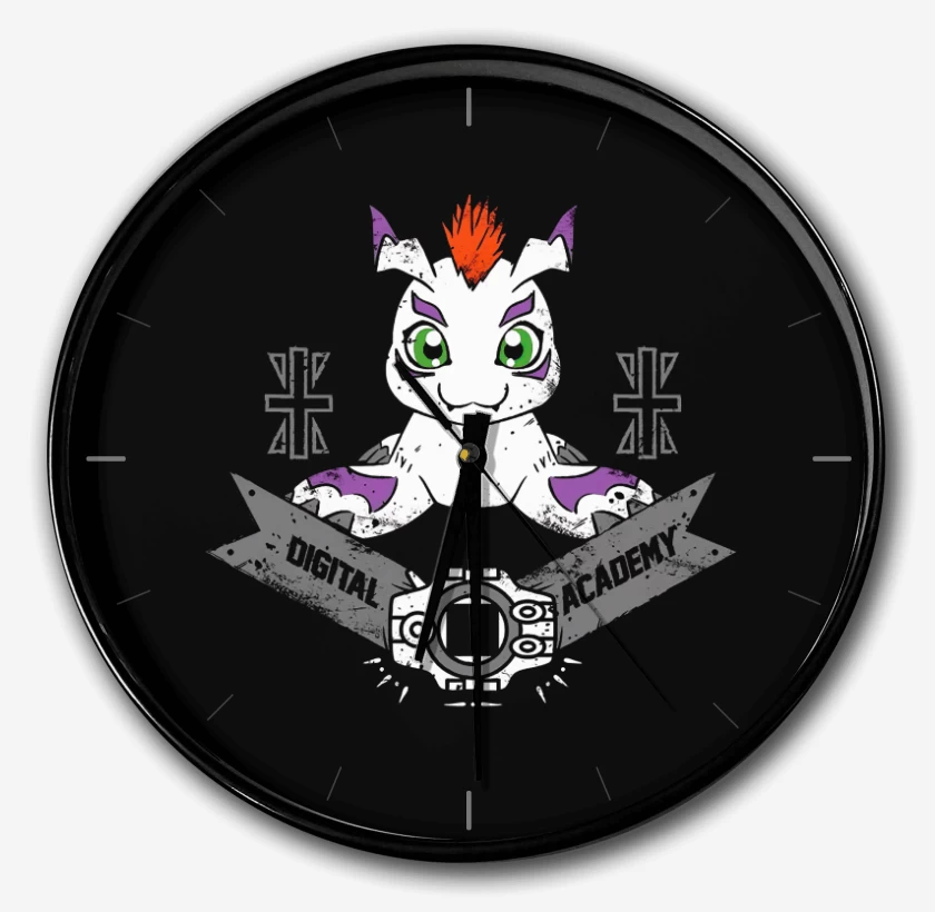 Reloj Negro de Gomamon