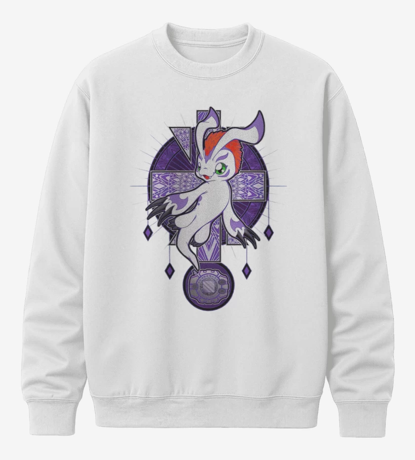 Poleron polo Blanco de Gomamon 2