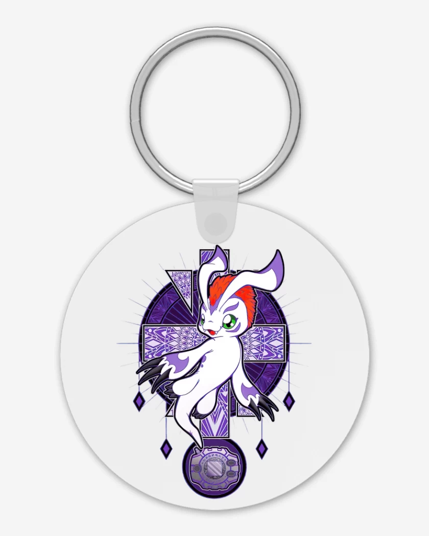 Llavero Blanco de Gomamon 2