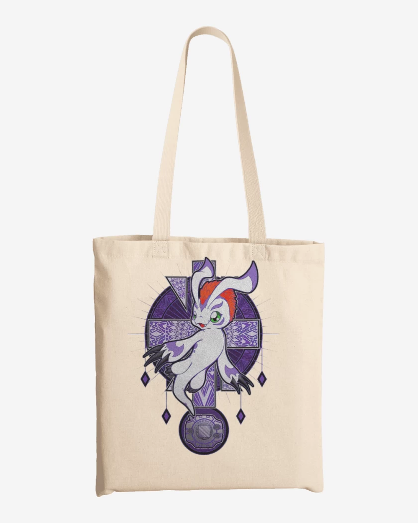 Totebag Blanco de Gomamon 2