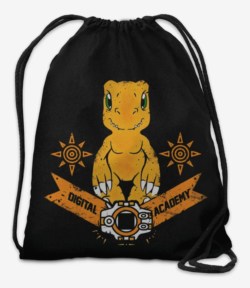 Mochila Negro de Agumon nro 2