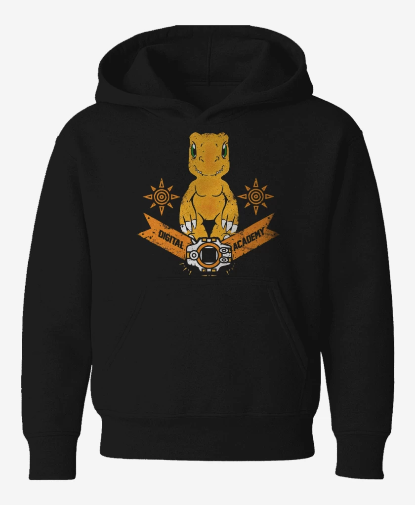 Poleron de niño Negro de Agumon nro 2