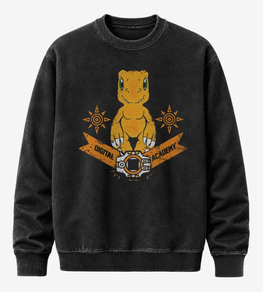 Poleron Polo Acid Wash Agumon nro 2