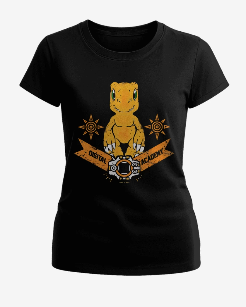 Polera de Mujer Negro de Agumon nro 2