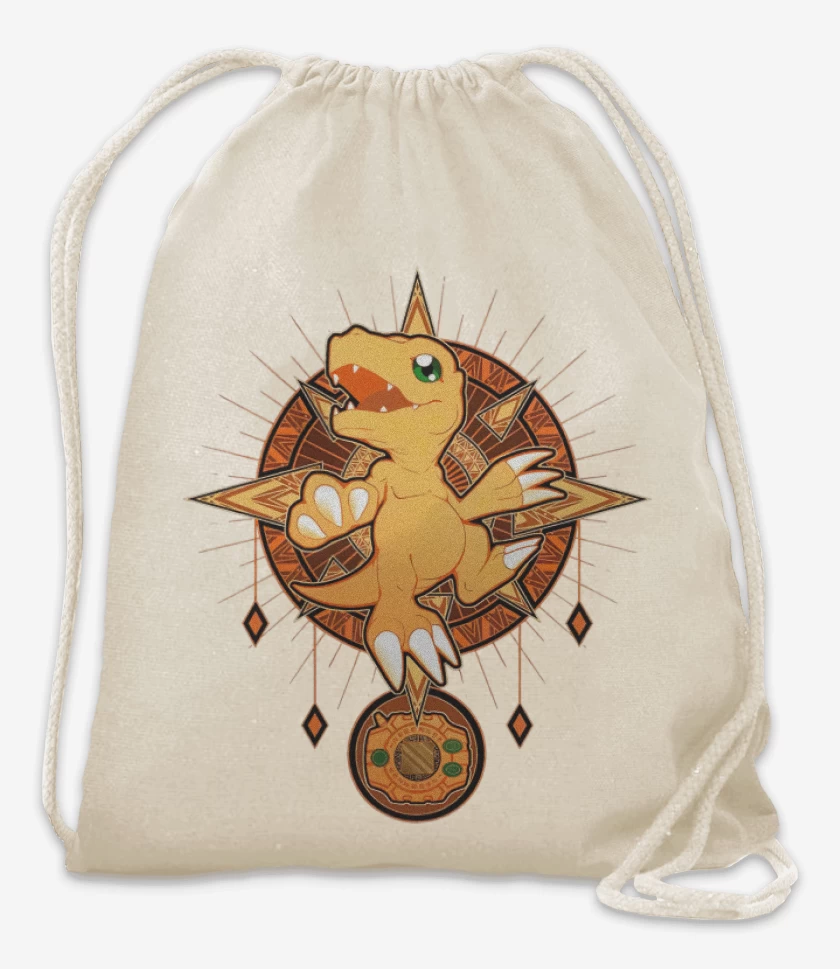 Mochila Blanco de Agumon nro 4