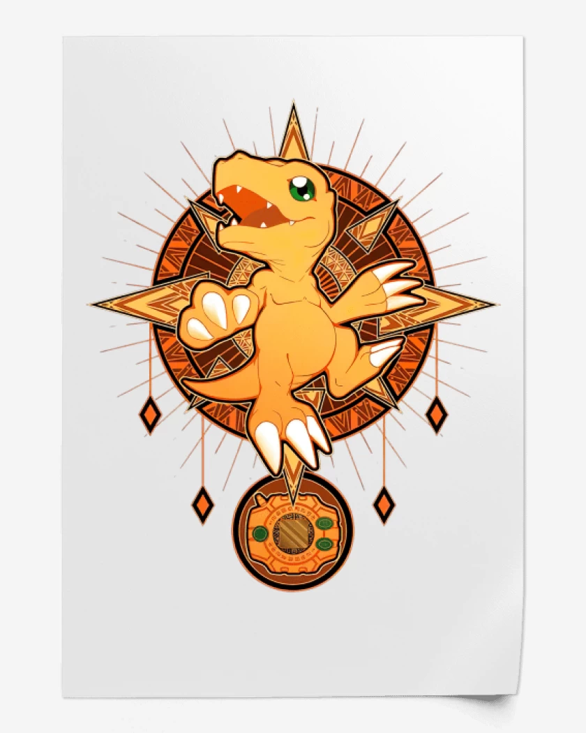 Print Agumon nro 4