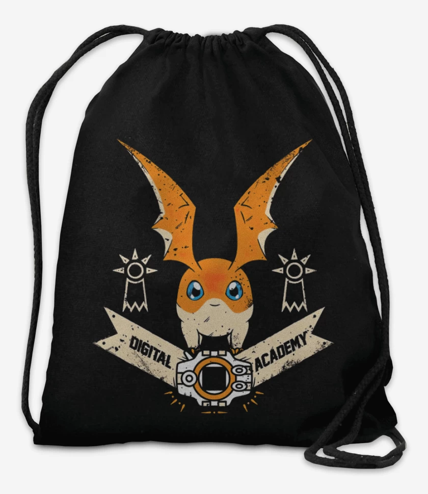 Mochila Negro de Patamon 