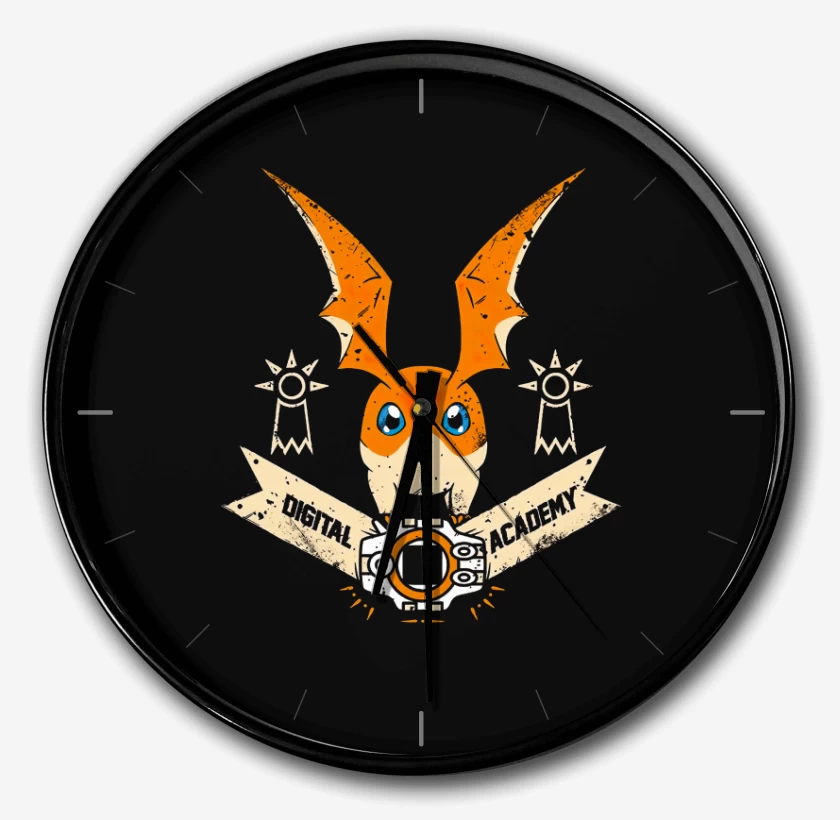 Reloj Negro de Patamon 
