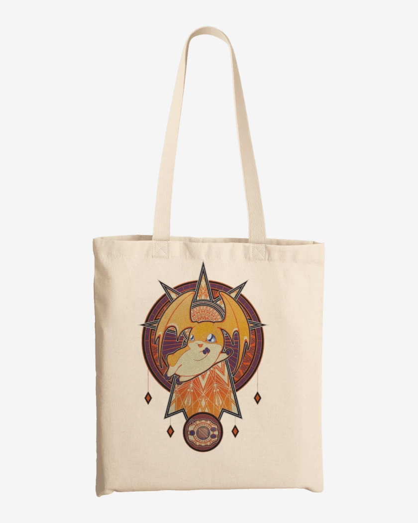 Totebag Blanco de Patamon 2