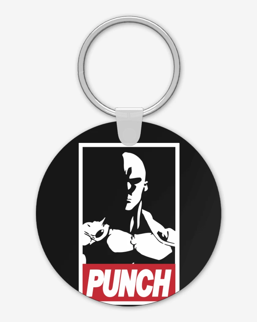 Llavero Negro de Punch