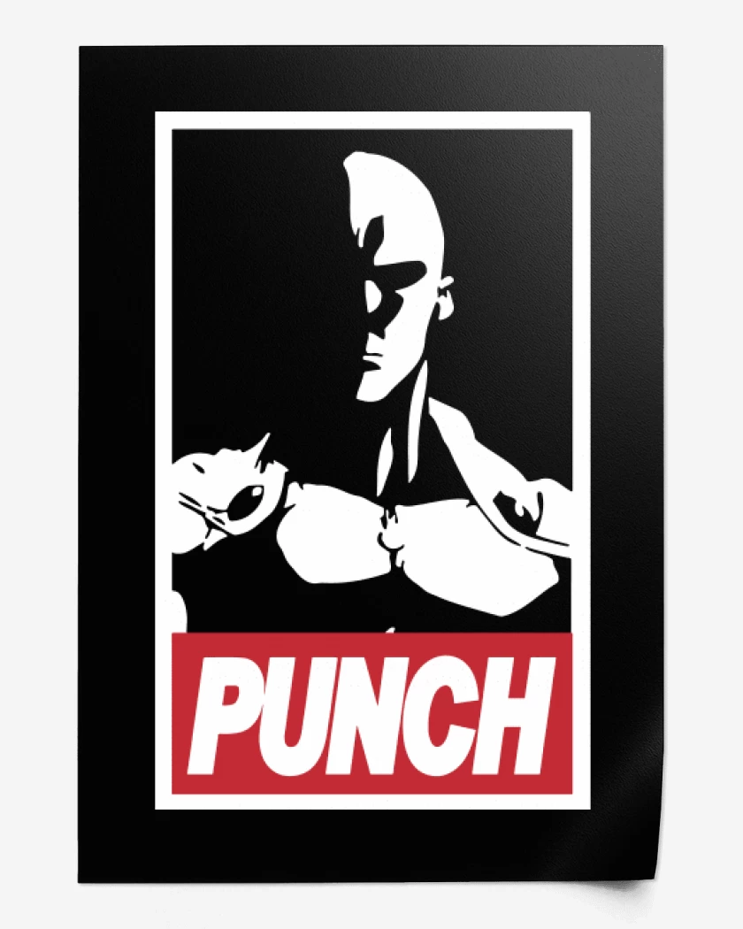 Print Negro de Punch
