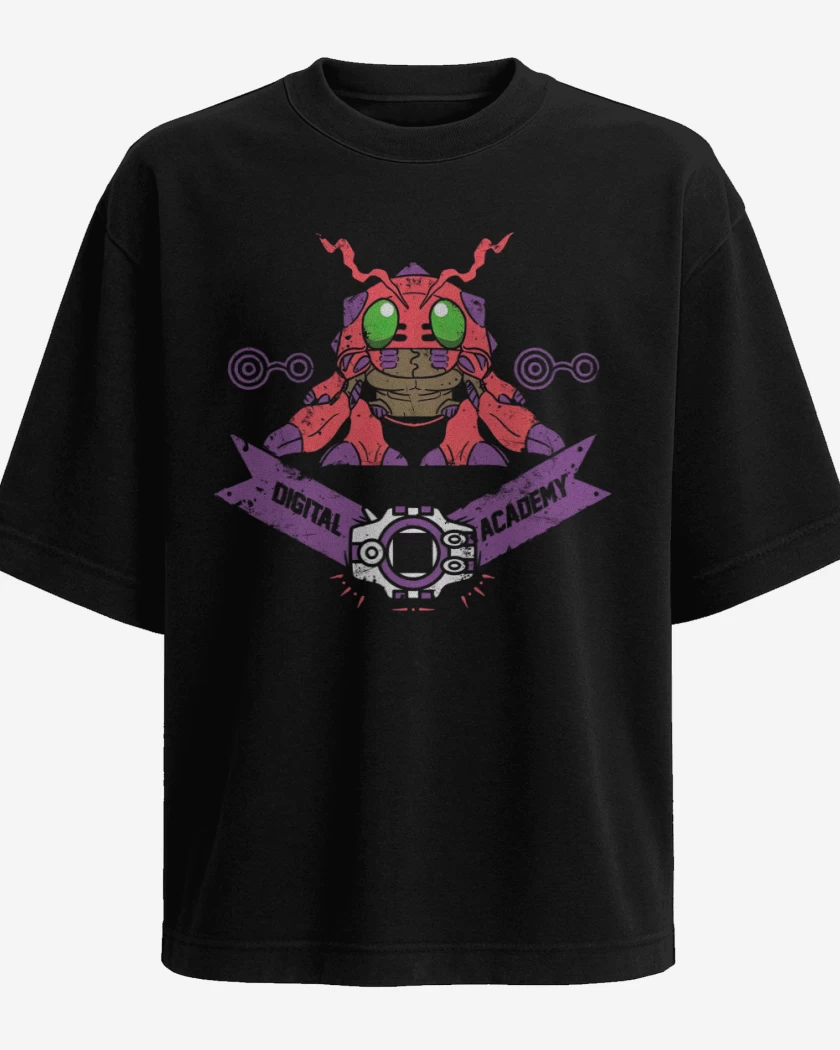 Polera Oversize Negro de Tentomon