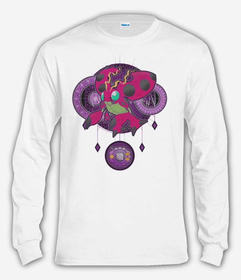 Polera manga larga Blanco de Tentomon 2