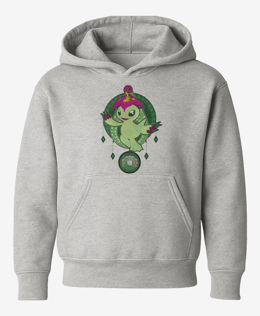 Poleron de niño Gris Melange de Palmon 2