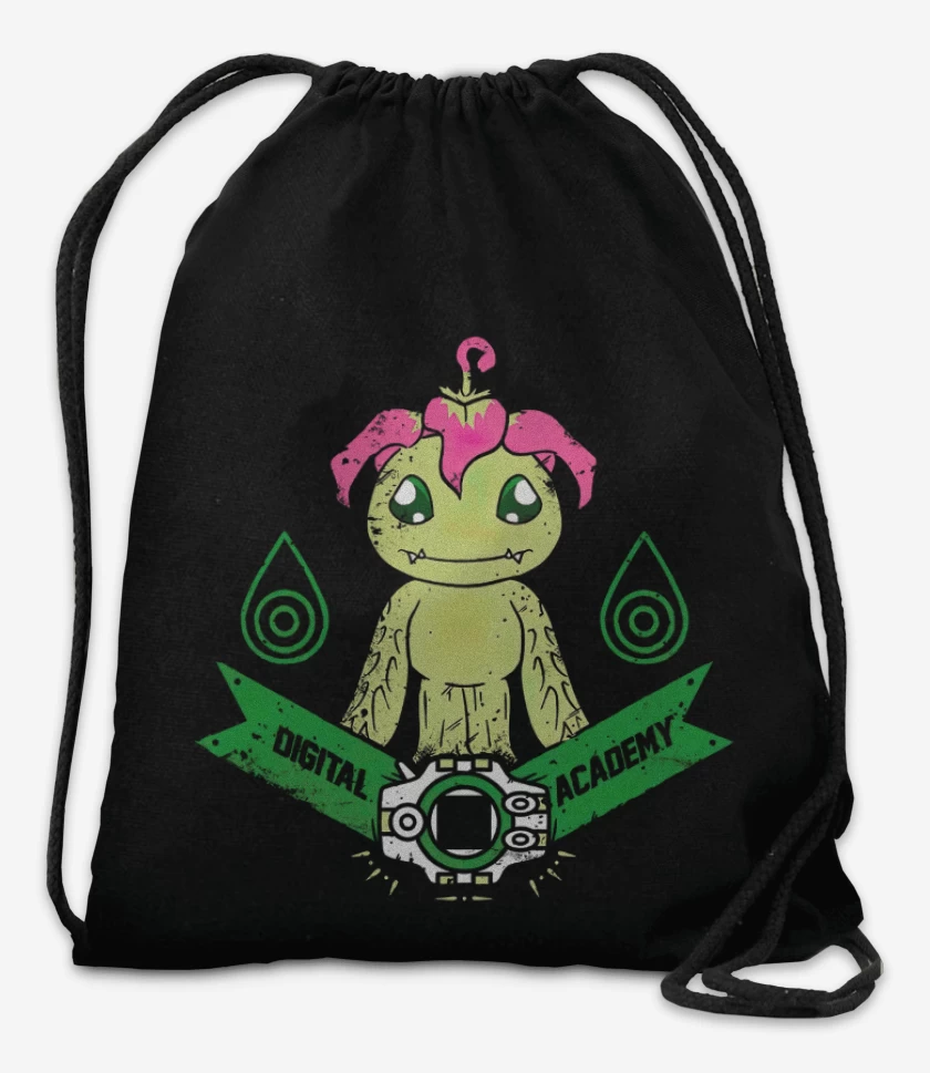 Mochila Negro de Palmon 