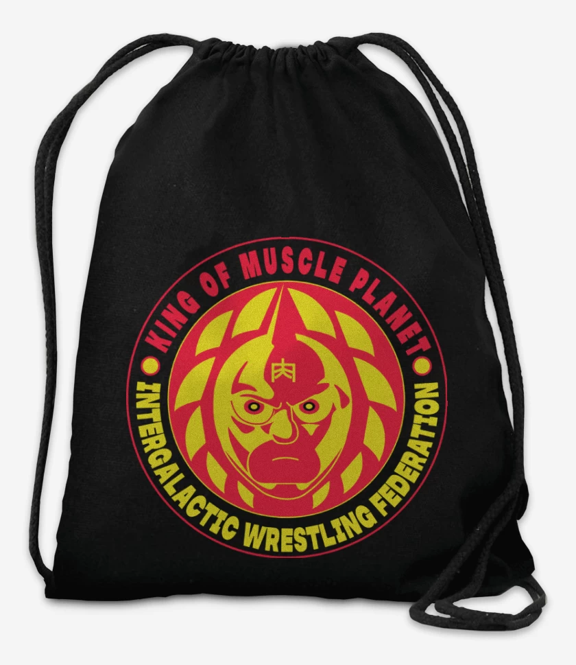 Mochila Negro de King of Muscle Planet