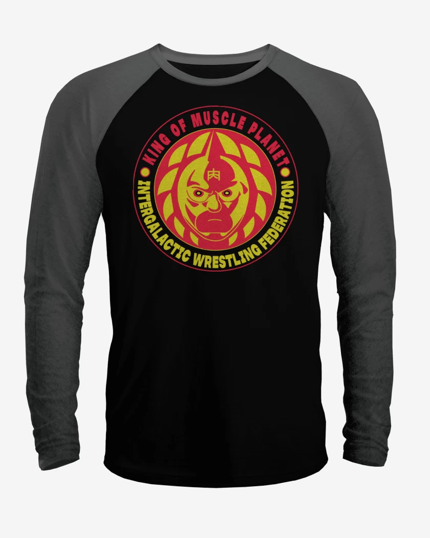 Polera Raglan King of Muscle Planet