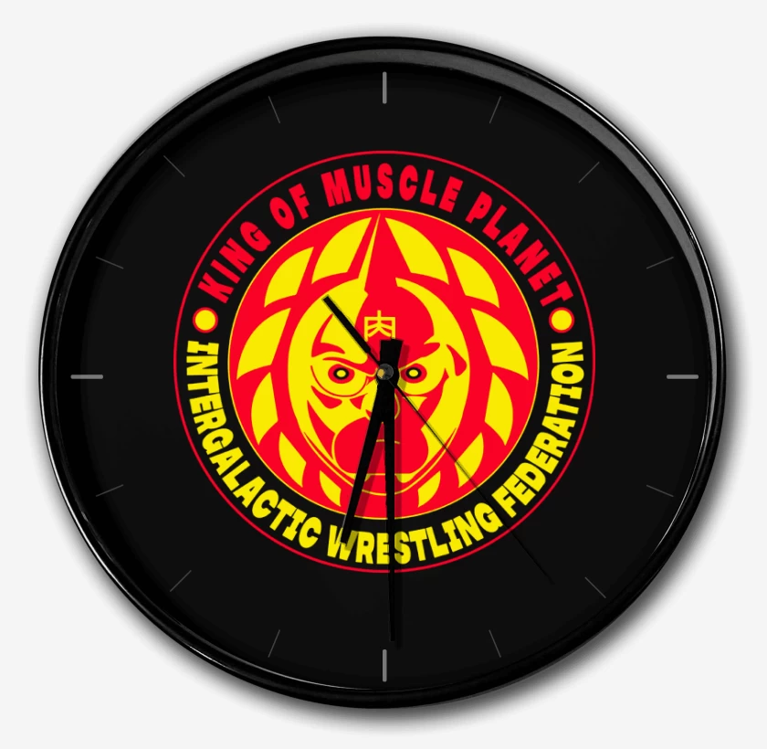 Reloj Negro de King of Muscle Planet
