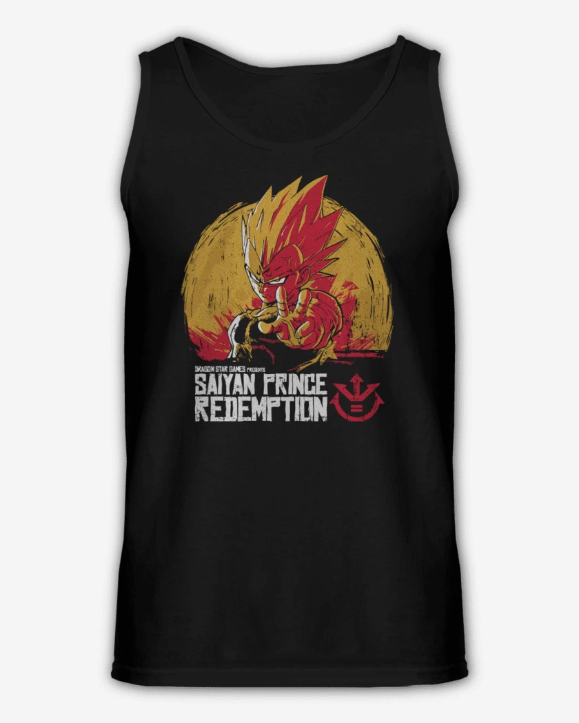 Sudadera Negro de Saiyan Prince Redemption