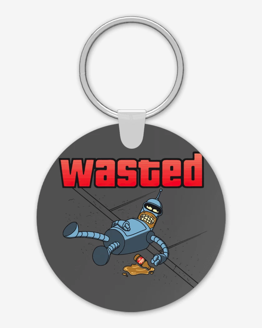 Llavero Carbon de Wasted Bender