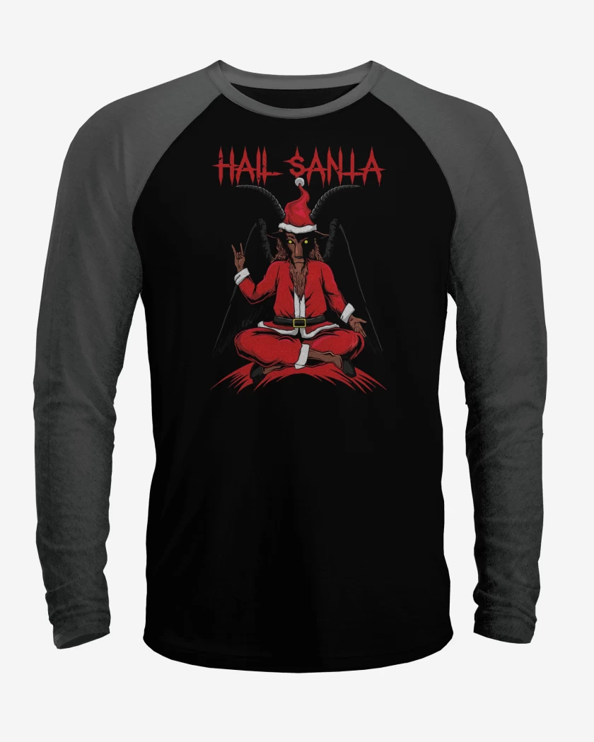 Polera Raglan Satan Claus
