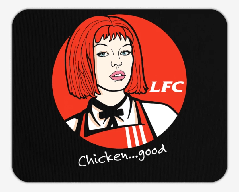 Mousepad Leeloo Fried Chicken