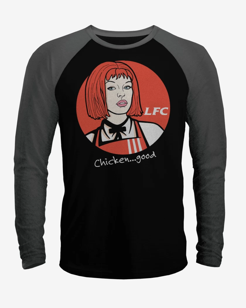 Polera Raglan Leeloo Fried Chicken