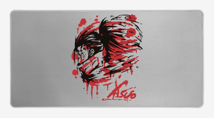 Mouse pad Gamer Gris Melange de Yasuo