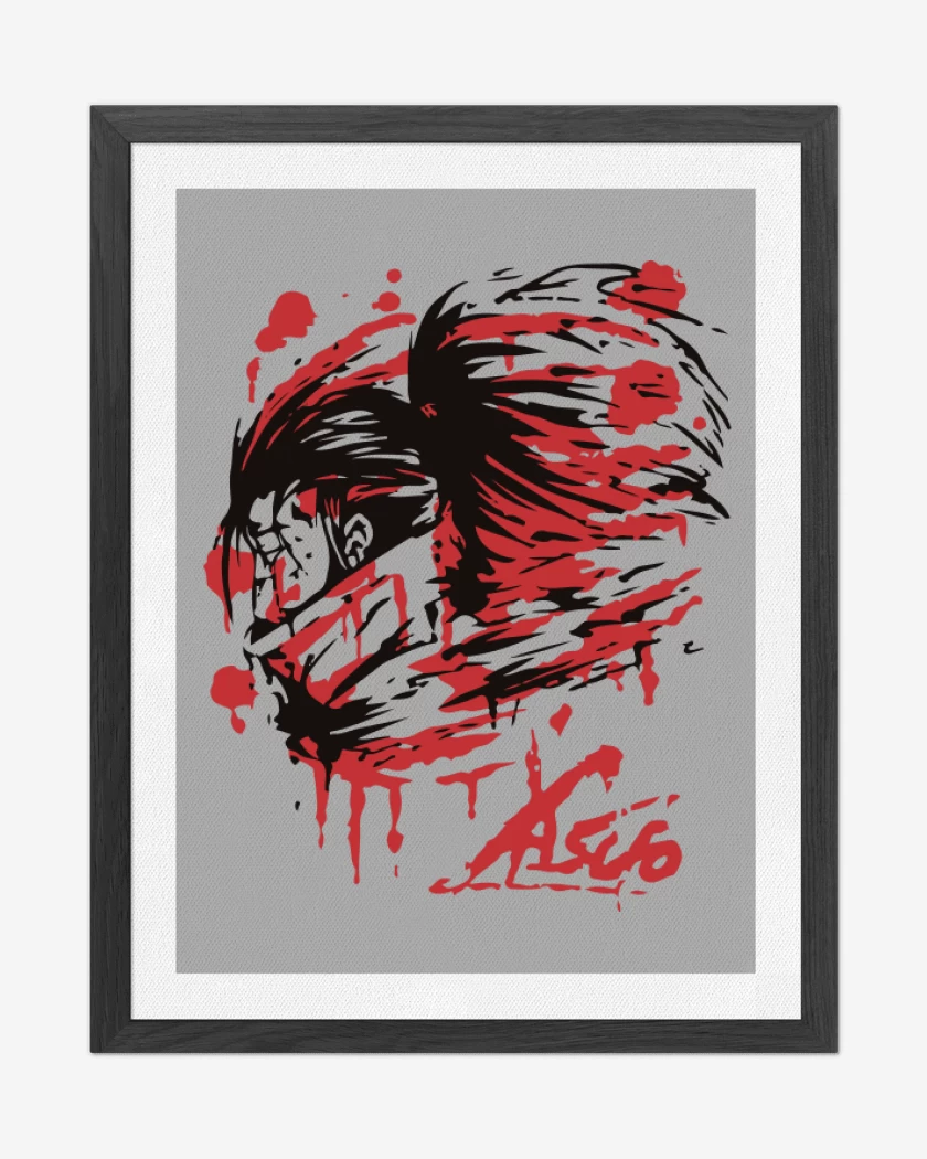 Cuadro decorativo Gris Melange de Yasuo