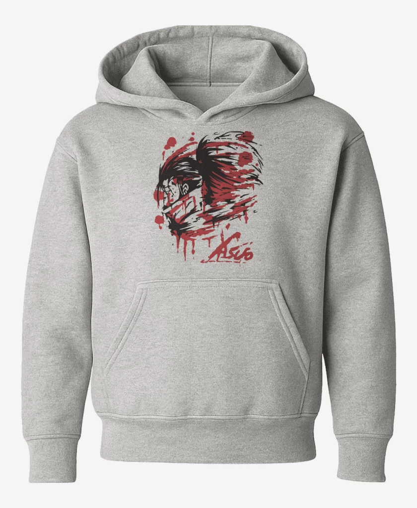 Poleron de niño Gris Melange de Yasuo