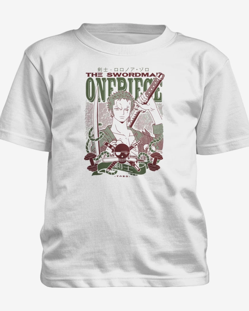 Polera de niño Blanco de Zoro