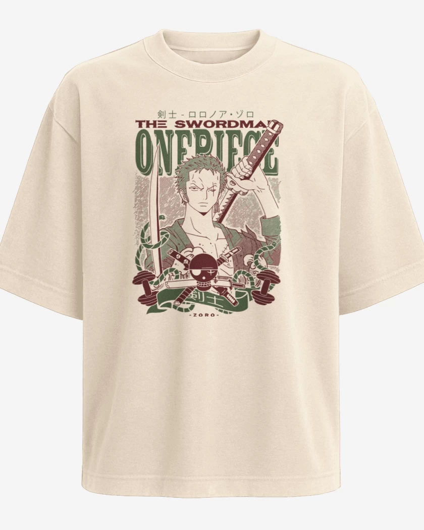 Polera Oversize Beige de Zoro