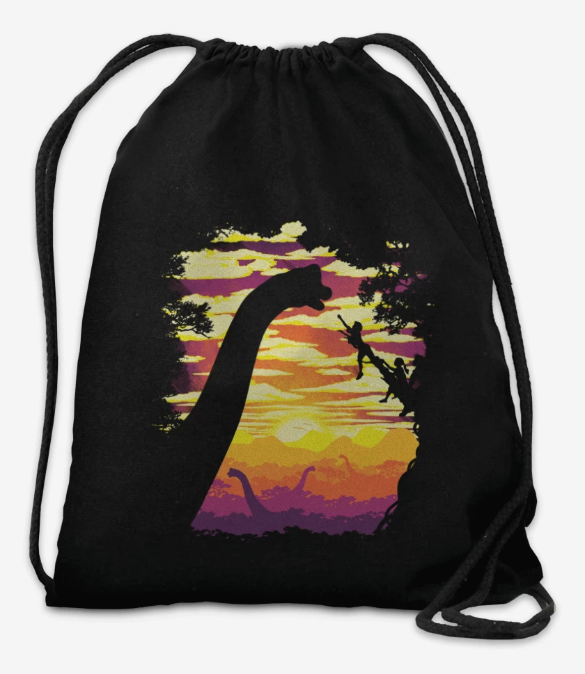 Mochila Negro de Braquiosaurio Jurassic Park