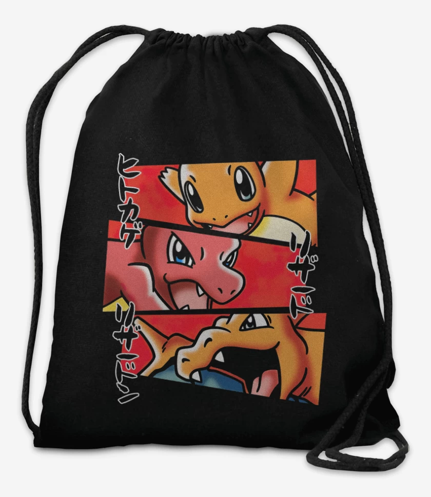 Mochila Negro de Tipo Fuego Definitivo