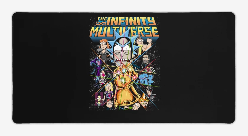 Mouse pad Gamer Rick & Mortyverse
