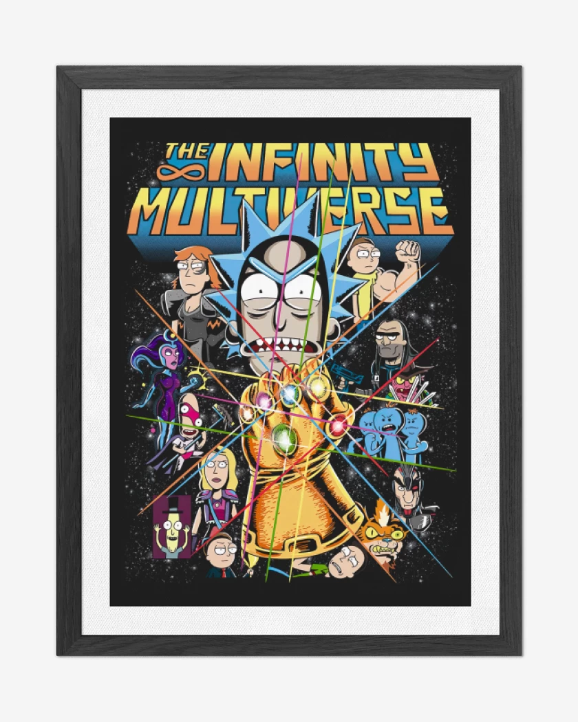 Cuadro decorativo Rick & Mortyverse
