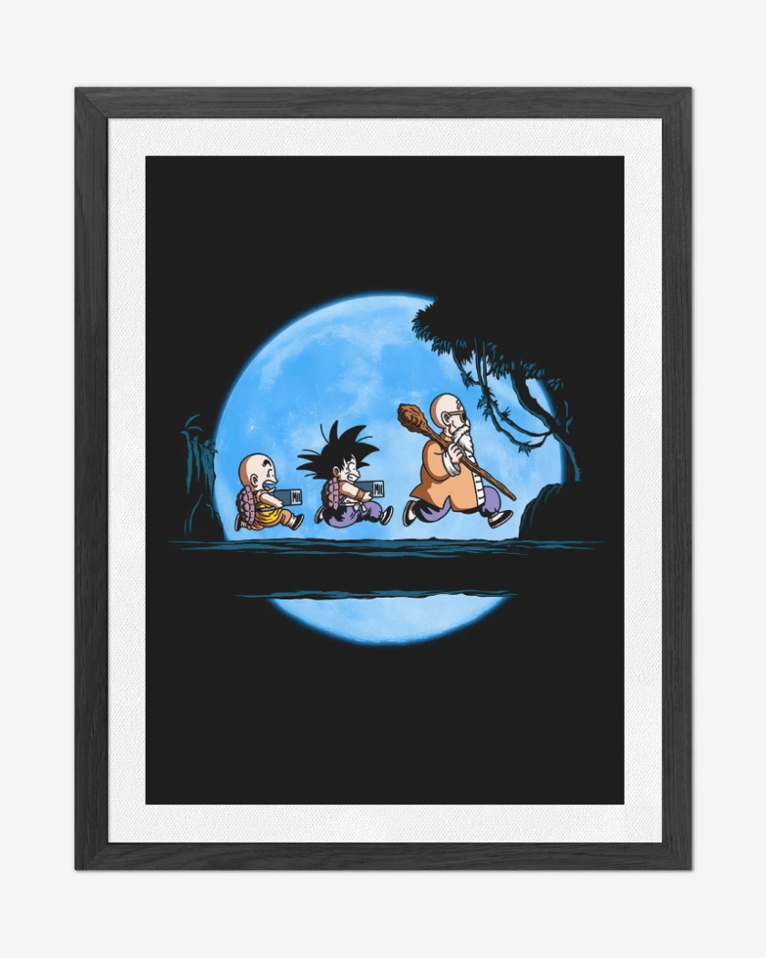 Cuadro decorativo Negro de Milk Moon