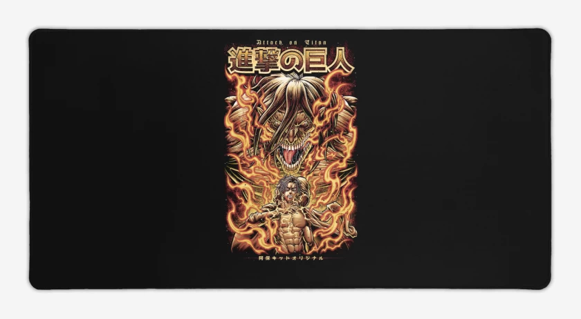 Mouse pad Gamer Eren Jaeger