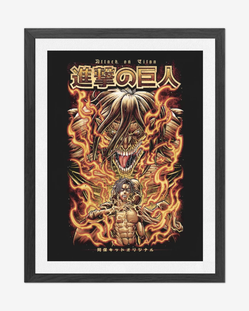Cuadro decorativo Eren Jaeger